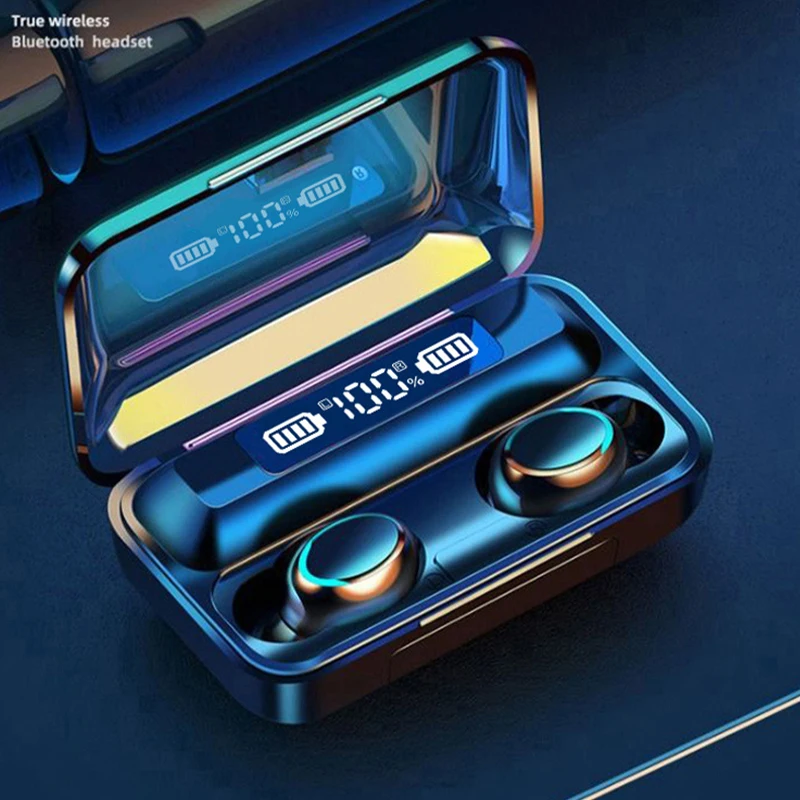 Mini Bluetooth 5.0 Earphones Wireless Headphones 9D Hifi Stereo Sports Waterproof Wireless Earphone Headset With Microphone
Mini Bluetooth 5.0 Earphones Wireless Headphones 9D Hifi Stereo Sports Waterproof Wireless Earphone Headset With Microphone