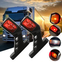 2PCS 12-24V Trailer Side Marker Lighting 3 Colors 9LED Outline Marker Truck Light Van LED Lights Trailer Side Marker Light 
2PCS 12-24V Trailer Side Marker Lighting 3 Colors 9LED Outline Marker Truck Light Van LED Lights Trailer Side Marker Light