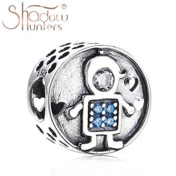 SHADOWHUNTERS Top Selling Real 100% 925 Sterling Silver Girl & Boy Charms With CZ Diy For Fine Jewelry Makin g Supplies
SHADOWHUNTERS Top Selling Real 100% 925 Sterling Silver Girl & Boy Charms With CZ Diy For Fine Jewelry Makin g Supplies