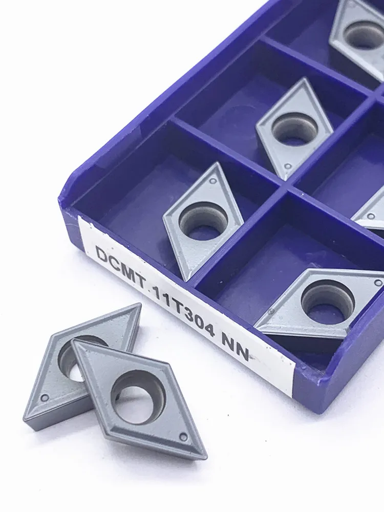 10 pcs DCMT11T304 NN LT10 carbide blade CNC blade lathe parts cutting tools|Turning Tool| - AliExpress
10 pcs DCMT11T304 NN LT10 carbide blade CNC blade lathe parts cutting tools|Turning Tool| - AliExpress