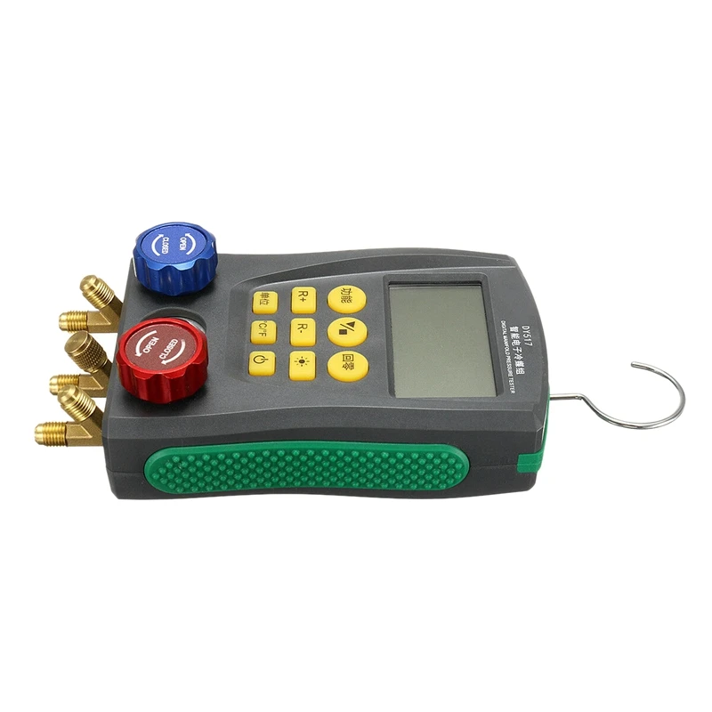 Dy517 Digital Manifold Metering Refrigeration Pressure Tester Havc Two-Way Valve
Dy517 Digital Manifold Metering Refrigeration Pressure Tester Havc Two-Way Valve