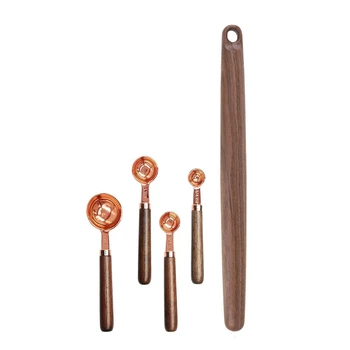 1 Pcs Decorative French Stick Perforated Pastry Pizza Dough Roll & 4 Pcs Measuring Spoons Coffee Scoop with Wood Handle
1 Pcs Decorative French Stick Perforated Pastry Pizza Dough Roll & 4 Pcs Measuring Spoons Coffee Scoop with Wood Handle