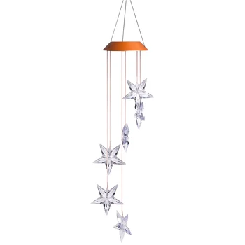 Decorative Plastic Spiral Solar Powered Hanging Led Color Changing Portable Mobile Lamp Outdoor Wind Chime Light Waterproof
Decorative Plastic Spiral Solar Powered Hanging Led Color Changing Portable Mobile Lamp Outdoor Wind Chime Light Waterproof
