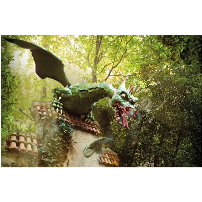 5D алмазная живопись сделай сам тематический парк Efteling пейзаж дракона вышивка
