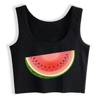 Crop Top Female Freshly Cut Piece Of A Watermelon Street Harajuku Custom Tops Women
Crop Top Female Freshly Cut Piece Of A Watermelon Street Harajuku Custom Tops Women