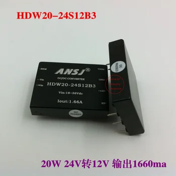 Power Module 24V to 12V Isolation Voltage Regulator Module Power 20W Output 1.66A HDW20-24S12B3
Power Module 24V to 12V Isolation Voltage Regulator Module Power 20W Output 1.66A HDW20-24S12B3