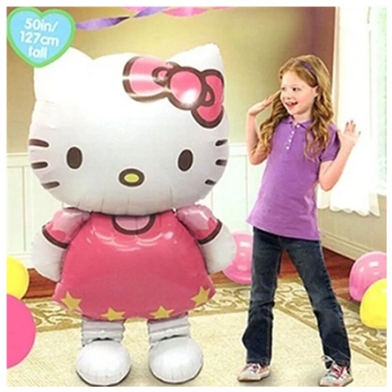 114*70cm Large Size Hello Kitty Cat Foil Balloon/85*50cm Medium Cartoon Wedding Birthday Party Decoration Inflatable Air Balloon
114*70cm Large Size Hello Kitty Cat Foil Balloon/85*50cm Medium Cartoon Wedding Birthday Party Decoration Inflatable Air Balloon