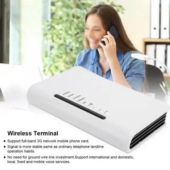 Fixed Wireless Terminal Access Platform for SIM Phone Caller 100-240V 3G With Light No Screen
Fixed Wireless Terminal Access Platform for SIM Phone Caller 100-240V 3G With Light No Screen