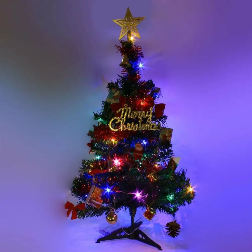 50cm christmas tree package with lights mall mini arrangement