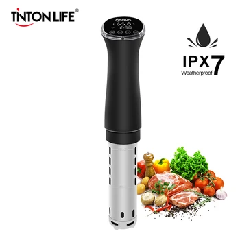 TINTON LIFE IPX7 Waterproof Sous Vide Food Slow Cooker 1200W Immersion Circulator with LCD Digital Accurate Control
TINTON LIFE IPX7 Waterproof Sous Vide Food Slow Cooker 1200W Immersion Circulator with LCD Digital Accurate Control