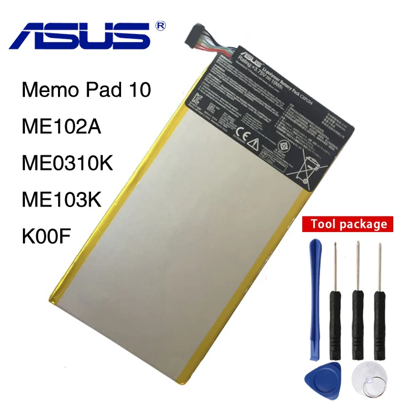 Original ASUS C11P1314 Tablet PC Battery For for ASUS MeMo Pad 10 ME102A 10.1 inch Tablet PC
Original ASUS C11P1314 Tablet PC Battery For for ASUS MeMo Pad 10 ME102A 10.1 inch Tablet PC
