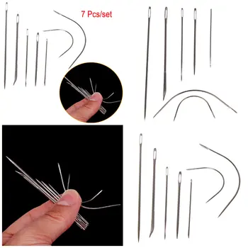 7 Pcs/set Sewing Needles Hand Repair Tool Small Curved Mattress Needle Sewing Needles Set Sail Carpet Leather Curved Canvas
7 Pcs/set Sewing Needles Hand Repair Tool Small Curved Mattress Needle Sewing Needles Set Sail Carpet Leather Curved Canvas