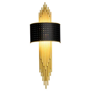 Nodic Luxury Golden Plated Iron Pipes Wall Lamp E14 RGB Alternative Blue Black Lampshade for LIving Room Bedroom Bedside Lamp
Nodic Luxury Golden Plated Iron Pipes Wall Lamp E14 RGB Alternative Blue Black Lampshade for LIving Room Bedroom Bedside Lamp