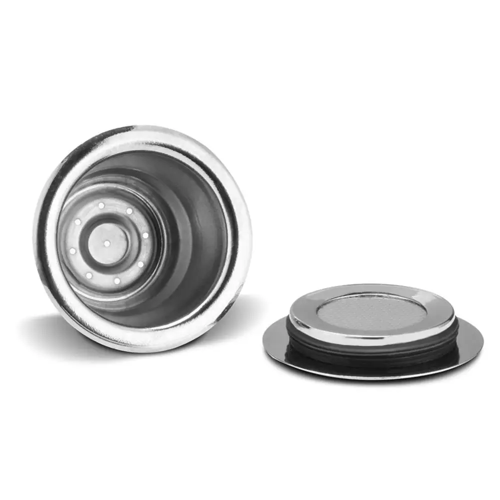 Refillable Coffee Capsule Pod Filter Dripper Tamper Stainless steel Compatible with Nespresso Coffee Machine
Refillable Coffee Capsule Pod Filter Dripper Tamper Stainless steel Compatible with Nespresso Coffee Machine