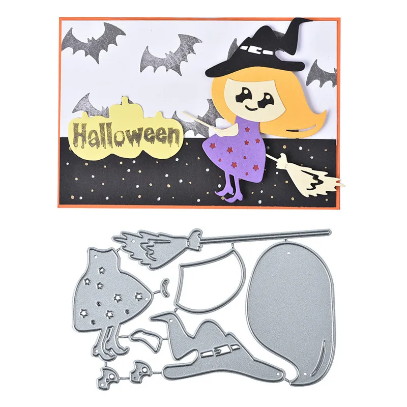GJCrafts Halloween Witch Dies Metal Cutting Dies for Card Making Scrapbooking Embossing Cuts Stencil Craft Dies New 2019 Dies
GJCrafts Halloween Witch Dies Metal Cutting Dies for Card Making Scrapbooking Embossing Cuts Stencil Craft Dies New 2019 Dies