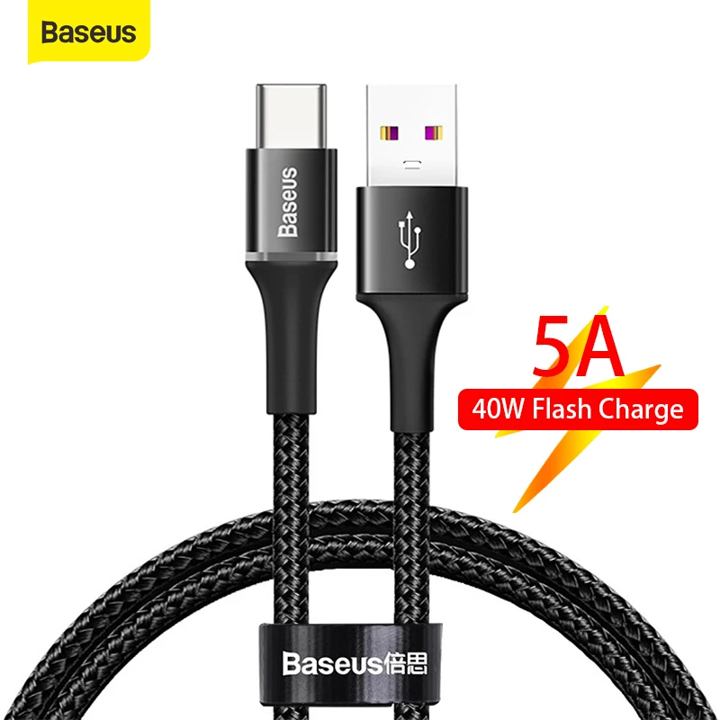 Baseus 40W USB Type C Cable 5A Flash Charging For Xiaomi Android Mate 20 Pro Mobile Phone Usb Wire Charger Data Cable For Huawei
Baseus 40W USB Type C Cable 5A Flash Charging For Xiaomi Android Mate 20 Pro Mobile Phone Usb Wire Charger Data Cable For Huawei
