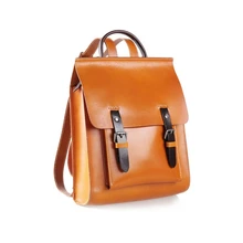 New Women's Genuine Leather Backpack Fashion School Bagpack For Female Designer Shoulder Bag Girls Travel Knapsack Sac A Dos 
New Women's Genuine Leather Backpack Fashion School Bagpack For Female Designer Shoulder Bag Girls Travel Knapsack Sac A Dos