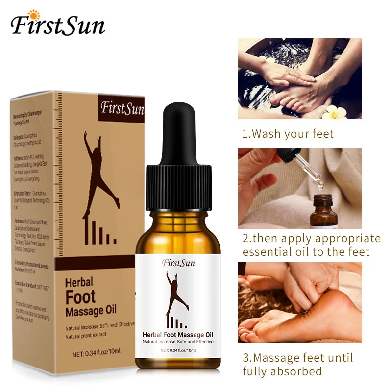 Firstsun Herbal Growth Boosting Height Increasing Essential Oil Natural Bone Grow Taller Foot Massage Oil Health Care Product
Firstsun Herbal Growth Boosting Height Increasing Essential Oil Natural Bone Grow Taller Foot Massage Oil Health Care Product