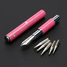 1pc stylo à ongles professionnel stylo à ongles peinture Nail Art outils gel conception peinture décorations ensemble pour Salon manucure bricolage dessin(China)