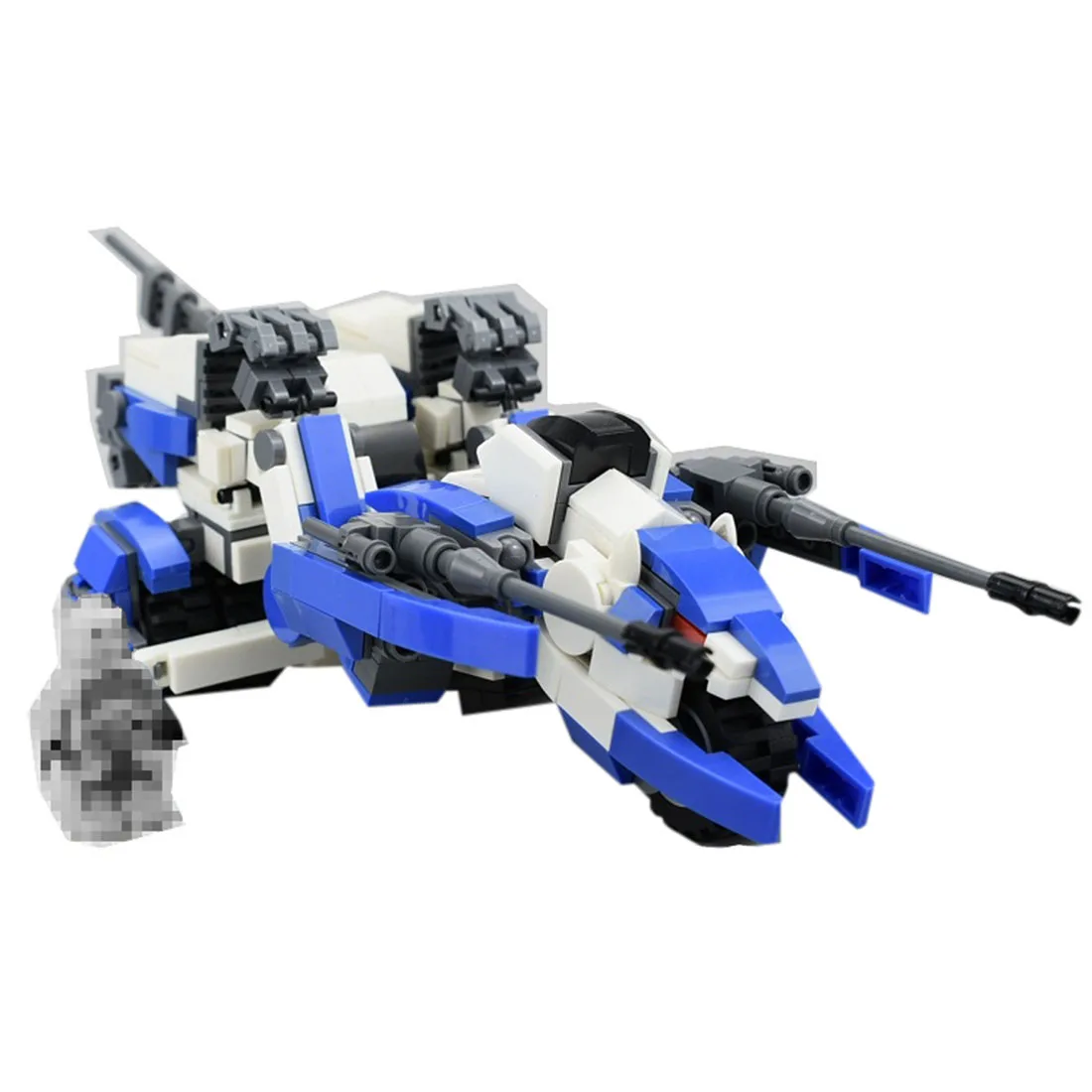 550+Pcs STEM MOC Machinery Deformed Mecha Model Small Particle Building Blocks Educational Toy Set - Blue White
550+Pcs STEM MOC Machinery Deformed Mecha Model Small Particle Building Blocks Educational Toy Set - Blue White