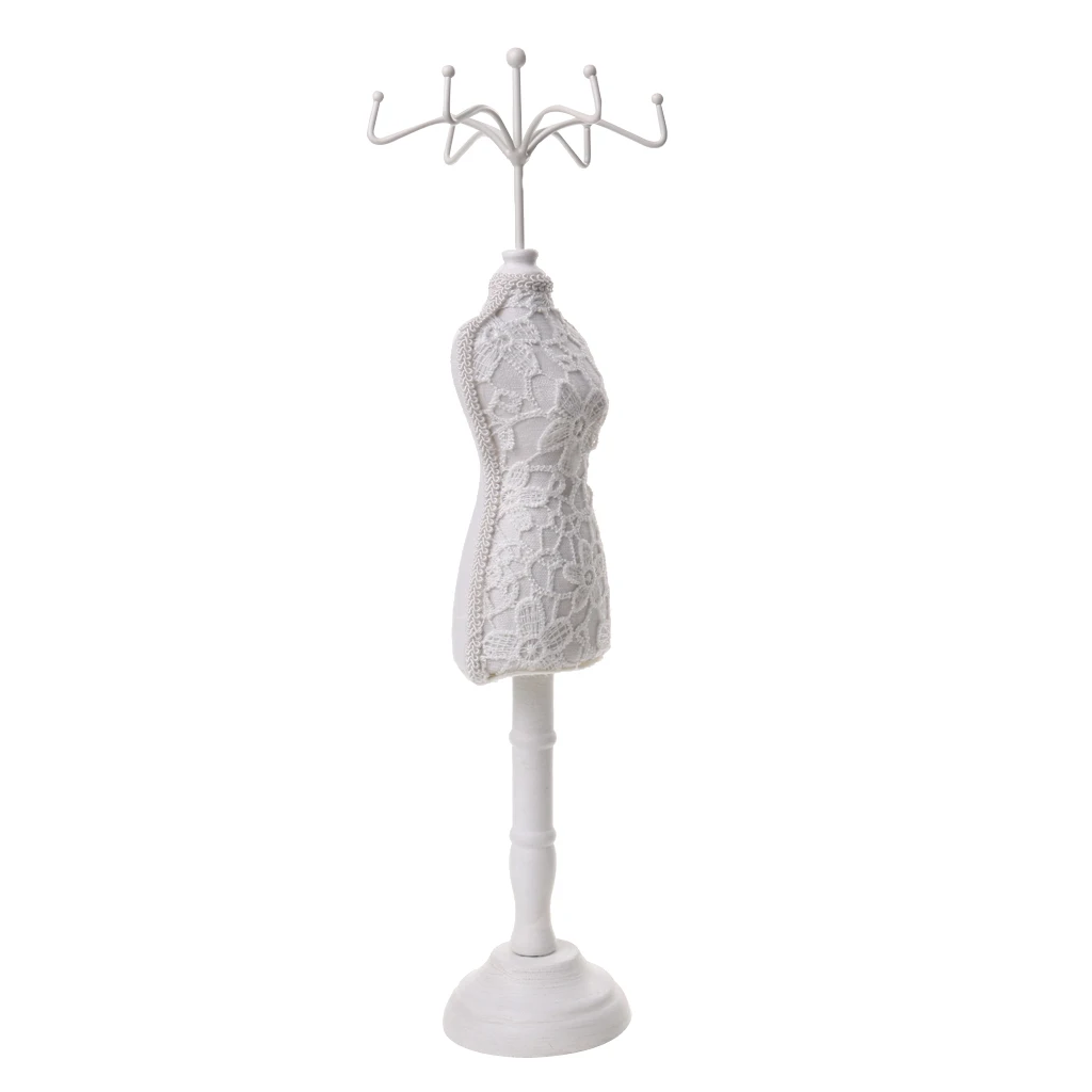 Female Mannequin Cheongsam Dress Display Jewelry Bracelet Necklace Stand Holder White Female Mannequin Cheongsam Dress Display Jewelry Bracelet Necklace Stand Holder White