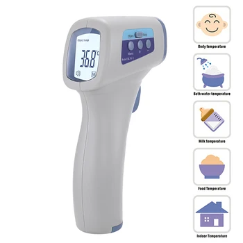 Infrared Digital Forehead Body Thermometer Contactless Non-Contact Temperature Measure Baby Adult Thermometer 
Infrared Digital Forehead Body Thermometer Contactless Non-Contact Temperature Measure Baby Adult Thermometer