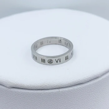 Roman Numerals Ring Valentines Gift Ring S925 Sterling silver For Women Original 1:1 Luxury Brand Jewelry with LOGO 
Roman Numerals Ring Valentines Gift Ring S925 Sterling silver For Women Original 1:1 Luxury Brand Jewelry with LOGO