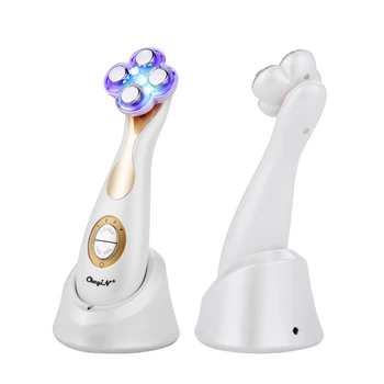 LED Light RF Facial Beauty Massager EMS Skin Firming Tightening Face Roller Acne Remover Anti Age Skin Care Tool + Charging Base
LED Light RF Facial Beauty Massager EMS Skin Firming Tightening Face Roller Acne Remover Anti Age Skin Care Tool + Charging Base