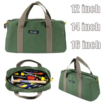 Canvas Storage Tool Bag Multi-function Portable Toolkit Wrenches Screwdrivers Pliers Metal Storage Bags Organizer
Canvas Storage Tool Bag Multi-function Portable Toolkit Wrenches Screwdrivers Pliers Metal Storage Bags Organizer