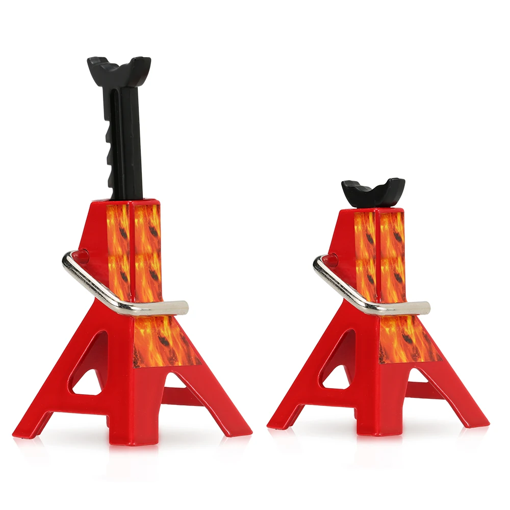 2Pcs 6TON Scale Adjustable Height Simulation Metal Jack Stand Repairing Tool for 1/10 D90 Axial Wraith SCX10 Rock Crawler RC Car
2Pcs 6TON Scale Adjustable Height Simulation Metal Jack Stand Repairing Tool for 1/10 D90 Axial Wraith SCX10 Rock Crawler RC Car