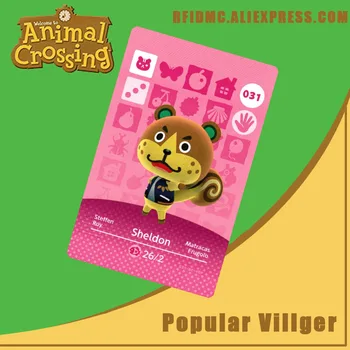 031 Sheldon Animal Crossing Card Amiibo for New Horizons
031 Sheldon Animal Crossing Card Amiibo for New Horizons