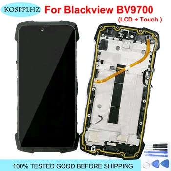 For Blackview BV9700 Pro 9700Pro Lcd Dispaly With Touch Screen With Frame Assembly High Quality BV9700 Smartphone Replacement 
For Blackview BV9700 Pro 9700Pro Lcd Dispaly With Touch Screen With Frame Assembly High Quality BV9700 Smartphone Replacement