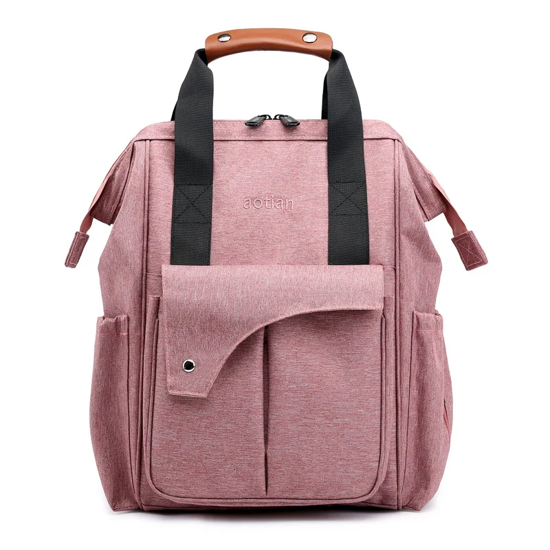 Fashion Nylon Backpack Mom Diaper Baby Nappy Stroller Bag Go Out Large Capacity Multi-functional Mummy Bag
Fashion Nylon Backpack Mom Diaper Baby Nappy Stroller Bag Go Out Large Capacity Multi-functional Mummy Bag