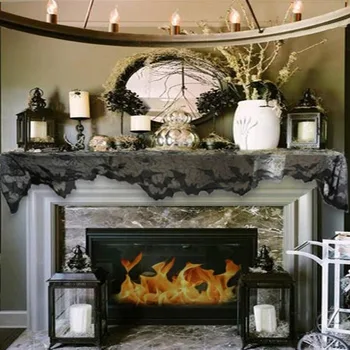Living Room Home Short Door Decoration Supplies Halloween Spider Web Bat Lace Stove Curtain Lace Material Stove Decoration
Living Room Home Short Door Decoration Supplies Halloween Spider Web Bat Lace Stove Curtain Lace Material Stove Decoration