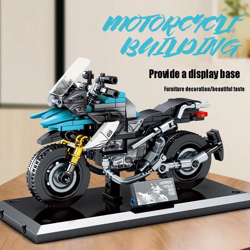 SONGYI- Off-Road Motorbike Model Building Blocks Technic Motorcycle DIY Assembling Bricks Kids Gifts Toys Compatible LEGO
SONGYI- Off-Road Motorbike Model Building Blocks Technic Motorcycle DIY Assembling Bricks Kids Gifts Toys Compatible LEGO