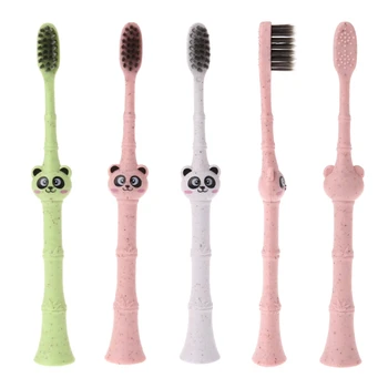 Baby Toothbrush Bamboo Fiber Cartoon Panda Toddler Kids Newborn Dental Oral Care
Baby Toothbrush Bamboo Fiber Cartoon Panda Toddler Kids Newborn Dental Oral Care