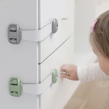 3Pcs/lot Baby Safety Drawer Door Lock Multi-Function Child Protection Anti-Pinch Cabinet Refrigerator Safety Buckle Plastic
3Pcs/lot Baby Safety Drawer Door Lock Multi-Function Child Protection Anti-Pinch Cabinet Refrigerator Safety Buckle Plastic