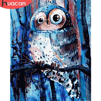 HUACAN Painting By Number Animals Handpainted Drawing Acrylic Wall Art Pictures By Number Owl Home Decoration Gift
HUACAN Painting By Number Animals Handpainted Drawing Acrylic Wall Art Pictures By Number Owl Home Decoration Gift