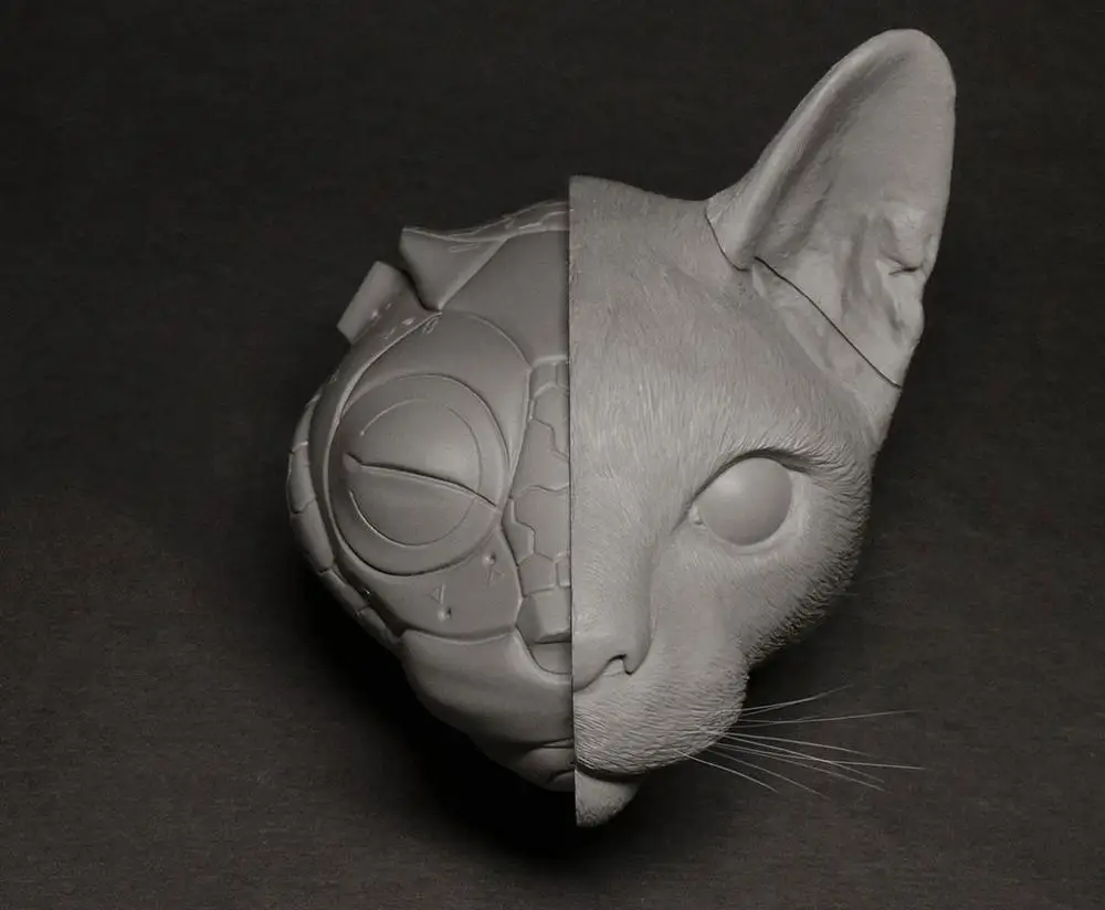 Fantasy 1/1 Scale Mechanical Cat Bone Structure Miniatures Unpainted DIY Assembling Mech Figure Static Resin Model Kits
Fantasy 1/1 Scale Mechanical Cat Bone Structure Miniatures Unpainted DIY Assembling Mech Figure Static Resin Model Kits