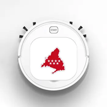 Robot Vacuum Cleaner Intelligent Automatic Mopping Clean Robot for Hard Floor Carpet Personality Madrid Of Spain Flag
Robot Vacuum Cleaner Intelligent Automatic Mopping Clean Robot for Hard Floor Carpet Personality Madrid Of Spain Flag