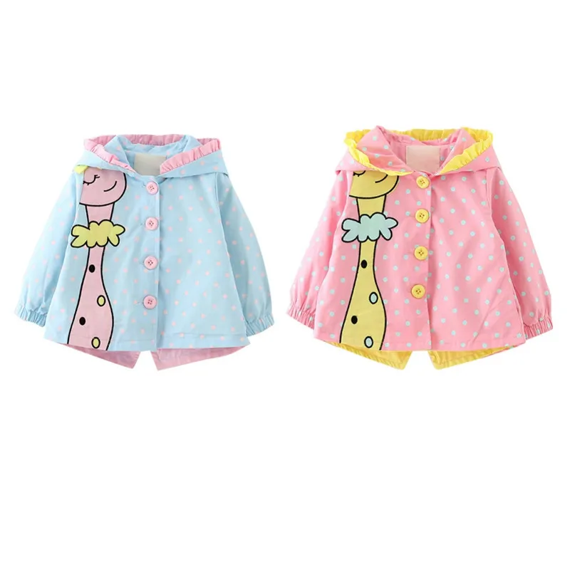 2019 Spring Autumn New Baby Children Girls Coat Cotton Cute Cartoon Animal Pattern Bowknot Candy Color Hooded Jacket Windbreaker
2019 Spring Autumn New Baby Children Girls Coat Cotton Cute Cartoon Animal Pattern Bowknot Candy Color Hooded Jacket Windbreaker