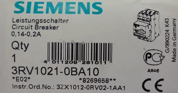 New Siemens 3RV1021-0BA10 Circuit breaker free shipping
New Siemens 3RV1021-0BA10 Circuit breaker free shipping