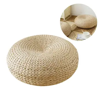 Natural Straw Round Pouf Tatami Cushion Floor Cushions Meditation Yoga Round Mat Zafu Chair Cushion Japanese-style
Natural Straw Round Pouf Tatami Cushion Floor Cushions Meditation Yoga Round Mat Zafu Chair Cushion Japanese-style