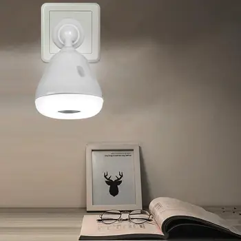 Infrared Sensor Smart LED Night Lamp Environmental Protection Explosion-Proof 90 Degree Rotation Smart Wall Socket Light
Infrared Sensor Smart LED Night Lamp Environmental Protection Explosion-Proof 90 Degree Rotation Smart Wall Socket Light