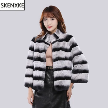 Hot Sale Women Real Natural Rex Rabbit Fur Coat New Lady High Quality 100% Genuine Rex Rabbit Fur Chinchilla Color Winter Jacket
Hot Sale Women Real Natural Rex Rabbit Fur Coat New Lady High Quality 100% Genuine Rex Rabbit Fur Chinchilla Color Winter Jacket