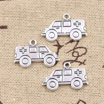 15pcs Charms Hospital Ambulance Escort Car 13x22mm Handmade Pendant Making fit,Vintage Tibetan Silver color,DIY For Necklace
15pcs Charms Hospital Ambulance Escort Car 13x22mm Handmade Pendant Making fit,Vintage Tibetan Silver color,DIY For Necklace