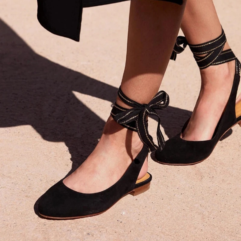 NouC Customized 2020 Women's Sandals Low Heels Round Toe Summer Shoes Fashion Cross-tied Black Lightweight Sole Female Footwear
NouC Customized 2020 Women's Sandals Low Heels Round Toe Summer Shoes Fashion Cross-tied Black Lightweight Sole Female Footwear