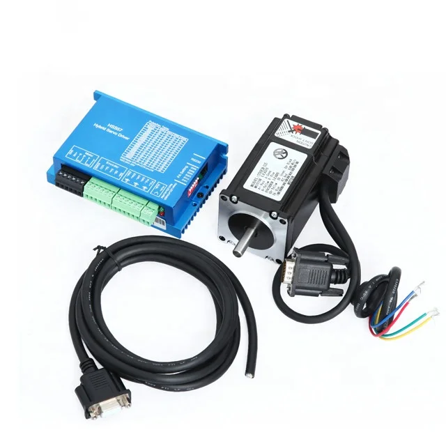 76mm 2N.m 5A high quality closed loop stepper motor with encoder and driver nema 23 Kit
76mm 2N.m 5A high quality closed loop stepper motor with encoder and driver nema 23 Kit