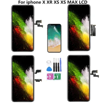 AAAA Grade LCD Tough Screen For iPhone X XR XS XS MAX Digitizer Assembly LCD Display For Apple iPhone X series No Dead Pixel
AAAA Grade LCD Tough Screen For iPhone X XR XS XS MAX Digitizer Assembly LCD Display For Apple iPhone X series No Dead Pixel