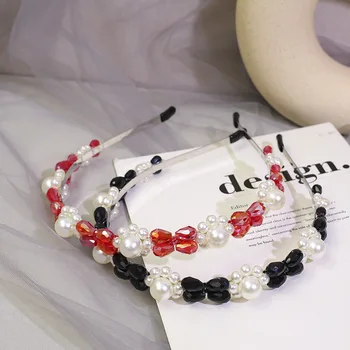 New Style High-End Hand-woven INS Immortal Retro Delicacy Crystal Pearl Hair Bands Hair Accessories Headdress South Korea Hair B
New Style High-End Hand-woven INS Immortal Retro Delicacy Crystal Pearl Hair Bands Hair Accessories Headdress South Korea Hair B